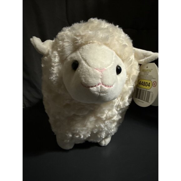 KELLYTOY Plush Lamb 11” Super Soft Baby Sheep Cream Chubby Lamb - Picture 12 of 13